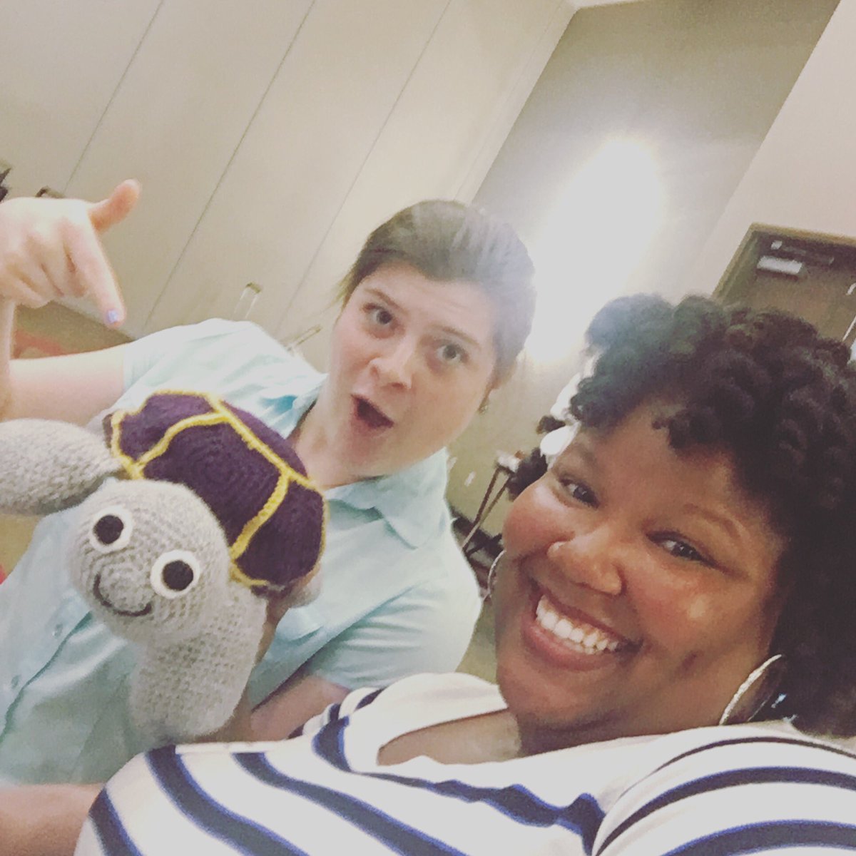 kinkykrvykrafty's tweet image. Shelly #regioncturtle made it to our table!!! @sweregionc #sweregionc #womenengineers #swe #swesters