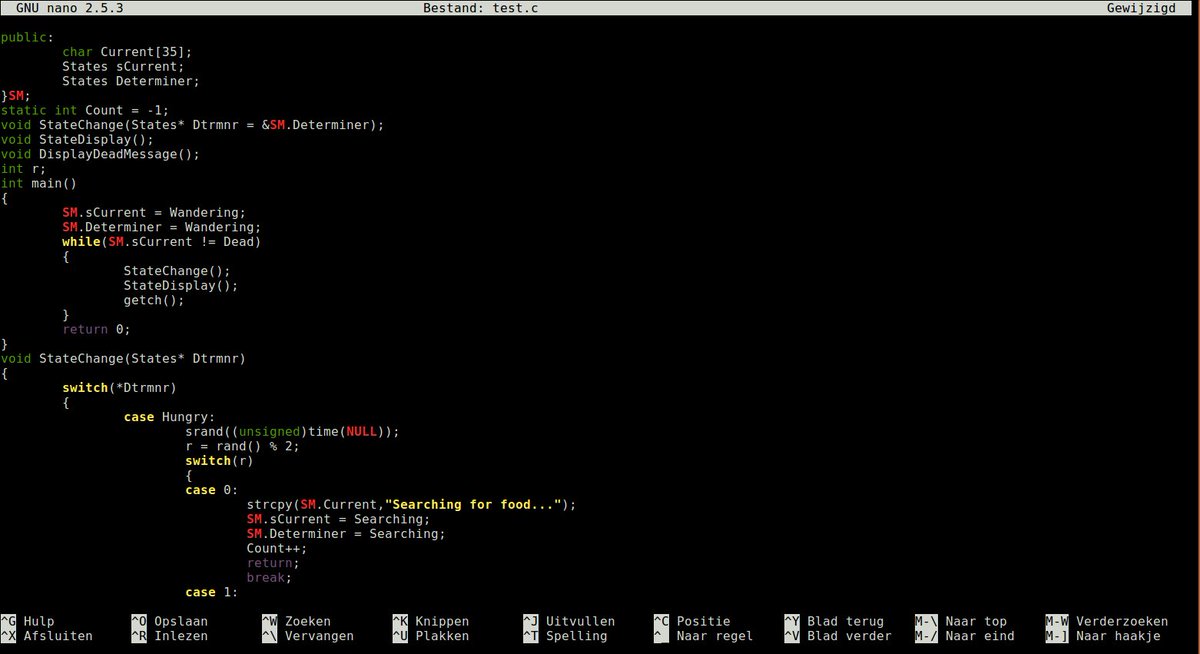 rolluf's tweet image. Goed idee, pak ik er even was porno bij. #SyntaxHighlighting :-)