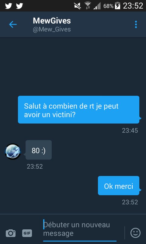 Yora682's tweet photo. Svp aidez moi si j'ai 80 et @Mew_Gives m'offre un Victorin https://t.co/DI3uW6QliK