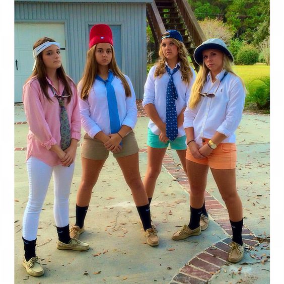 dress like a frat boy