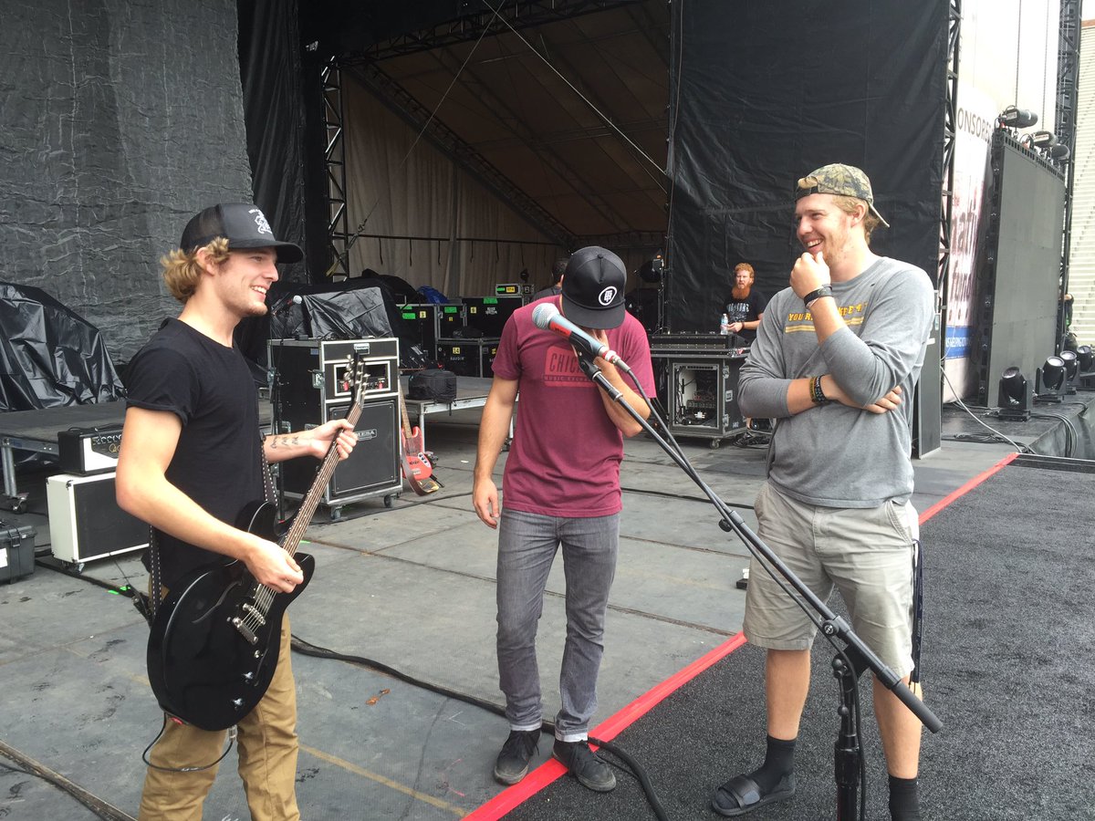 TheIowaHawkeyes's tweet image. Earlier today CJ stopped by to check out his brother @TuckerBeathard in Kinnick Stadium