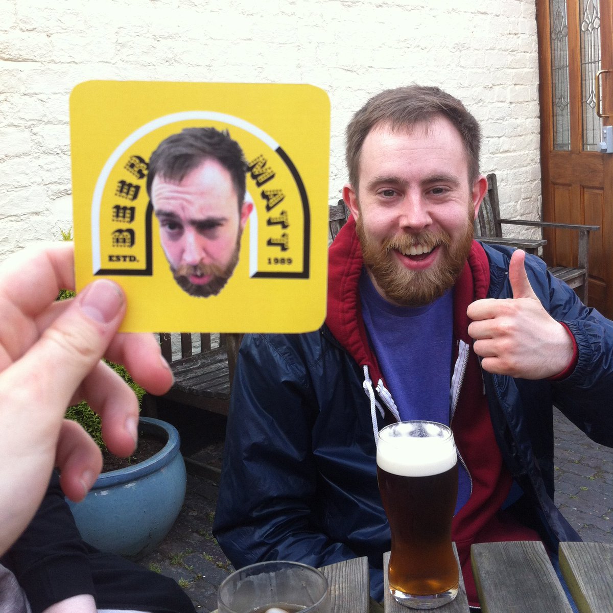 bradcedwards's tweet photo. #HappyBirthday to @10Bearsart, have a great one dude! #beerMatt #estd1989 https://t.co/gpNn7ud1QG