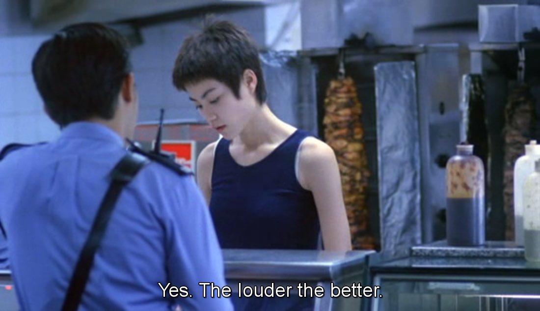 chatshireiu's tweet photo. Chungking Express (Wong Kar-wai, 1994) https://t.co/qM6UM9DX7T