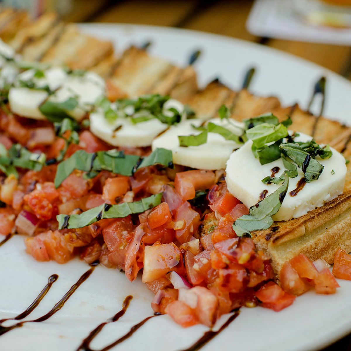 From the mozzarella to the focaccia toast -- everything on the plate is made from scratch every morning.