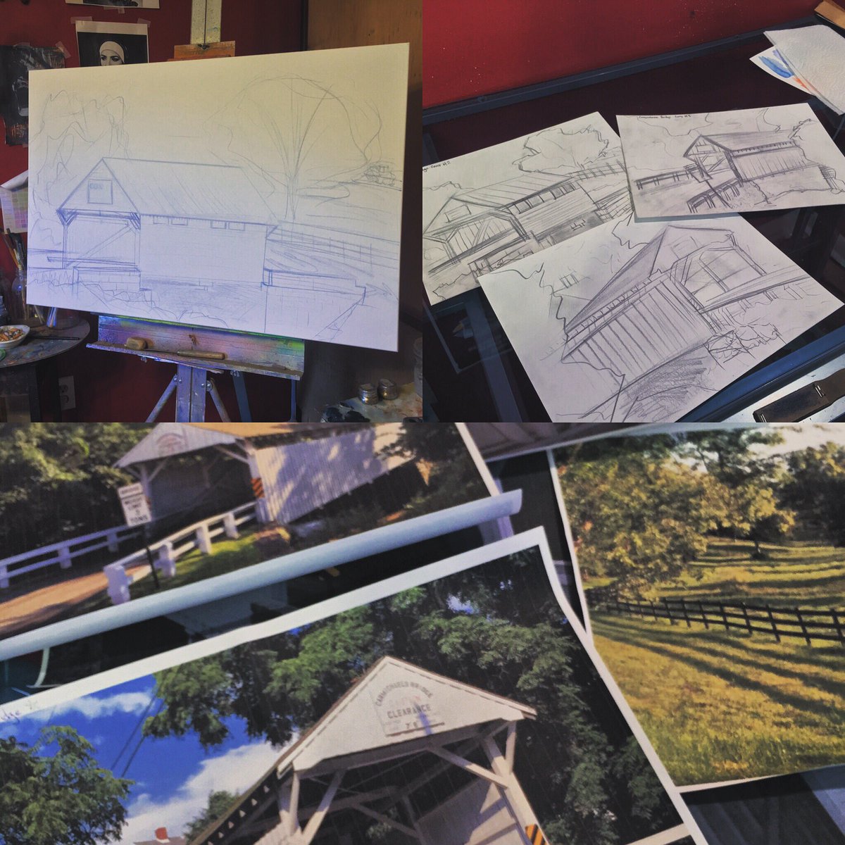 PorcoDioArt's tweet image. Prep work, research, composition sketches, so on and so forth.
Wanna see more? 
porcodioart.com
#originalart