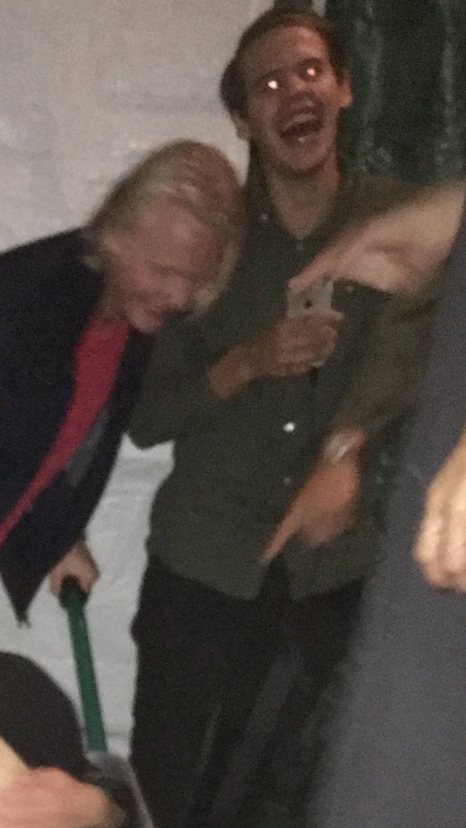 AnnaFrilander's tweet image. Brorsan älskar skottkärreåkning