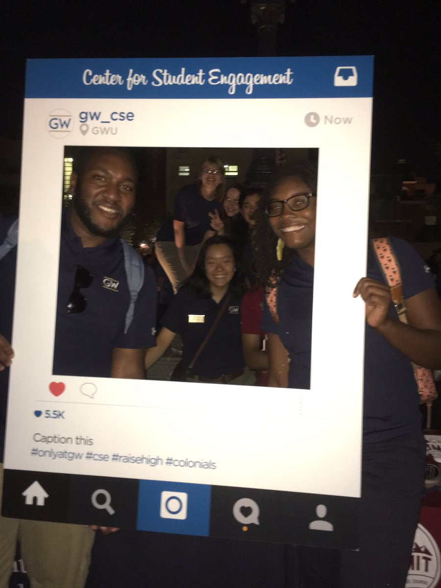 studentlifeatgw's tweet photo. @rontravels5 #gwfirstnight https://t.co/tziZTv7PR9
