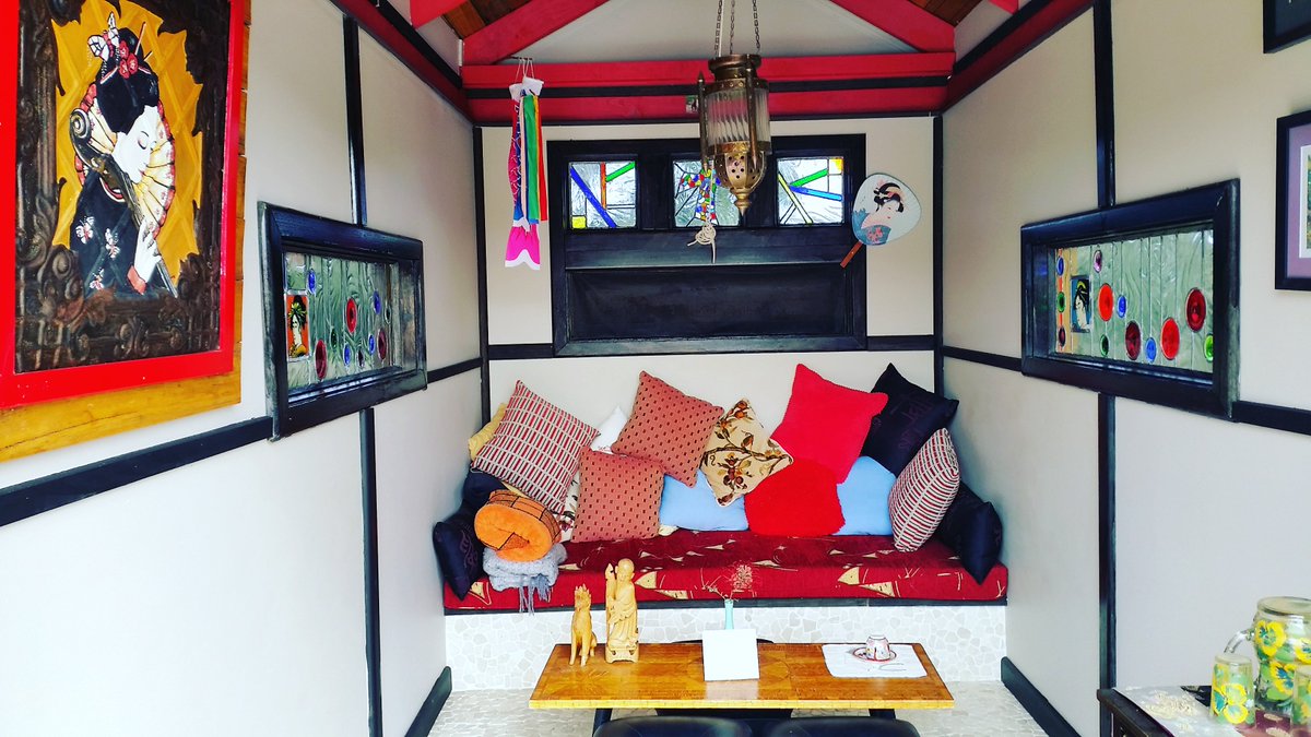 OtwayEscapes's tweet photo. Sunday brunch in the Japanese Teahouse. #wandervictoria #glamping #romance #otways https://t.co/Dnk4AWZFZ2