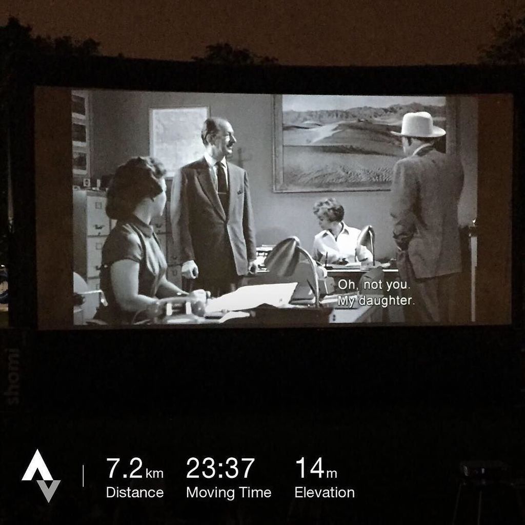 erkdonovan's tweet photo. Biked down to Bloor again this evening to watch #Psycho with @rachellma. #cpff16 https://t.co/1mMxnRoH7V https://t.co/Mzw84tqxGC