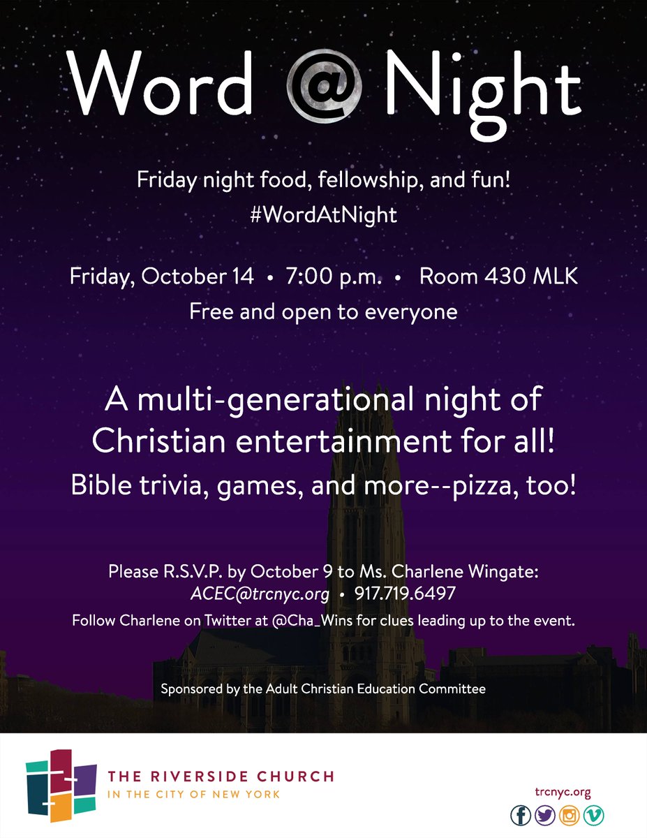 Cha_Wins's tweet photo. Save the Date!! #TRC #WordatNight https://t.co/jDz7WXTG4t