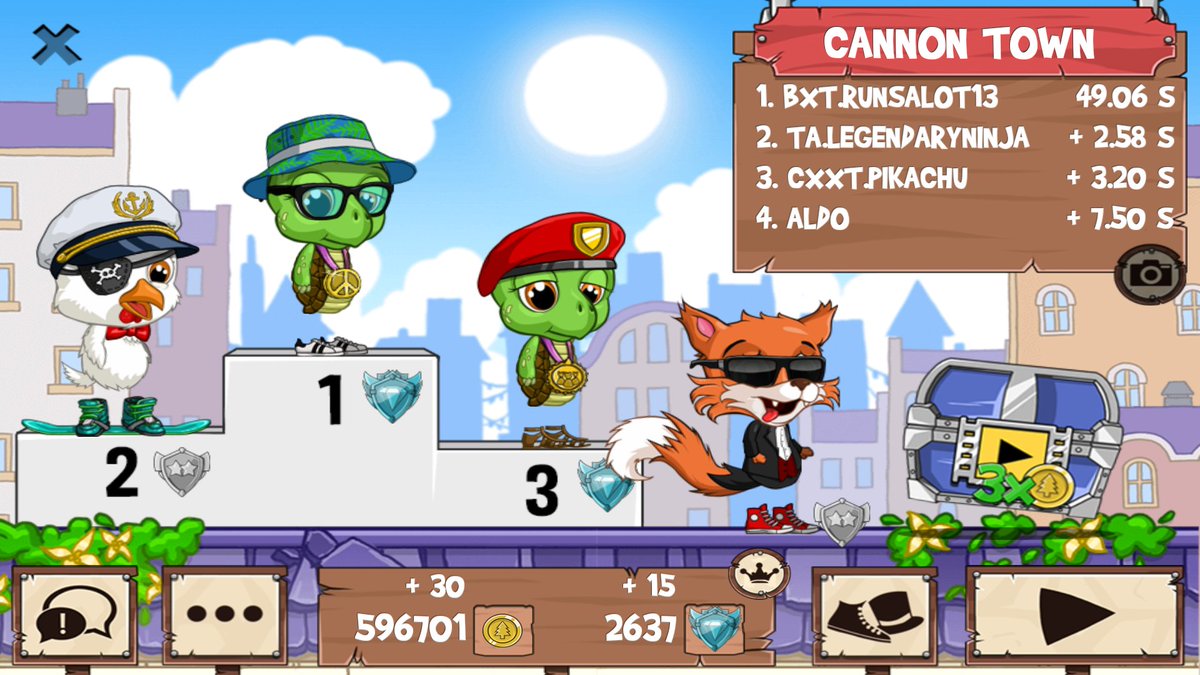 rare_runs's tweet photo. Get on my level, son! #funrun2 #Legendaryninja #Pikachu #Aldo https://t.co/7TxHJoAvpF