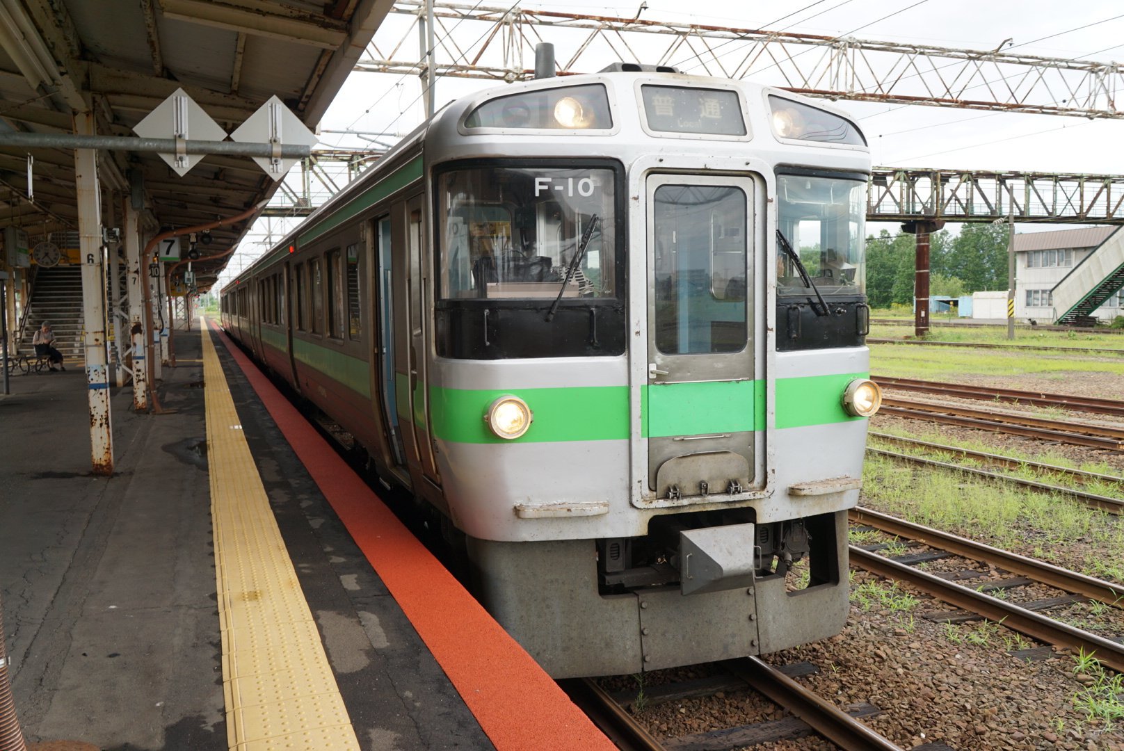 北海道旅客鉄道　列車行き先板　滝川⇔池田 池田⇔滝川 JR北海道 レア品 道ろじん в X: „721系F10編成 函館本線江部乙行き普通列車 滝川