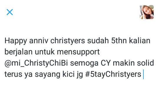 Happy Anniv CY #5tayChristyers