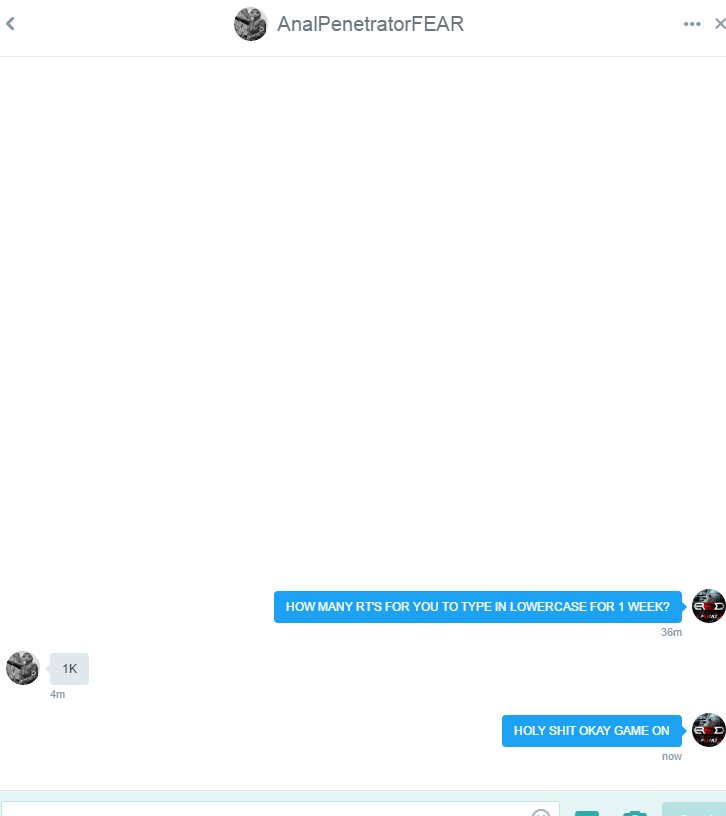 Fumez's tweet image. 1K RT'S AND REAL PZ FEAR WILL TYPE IN LOWERCASE FOR A FULL WEEK