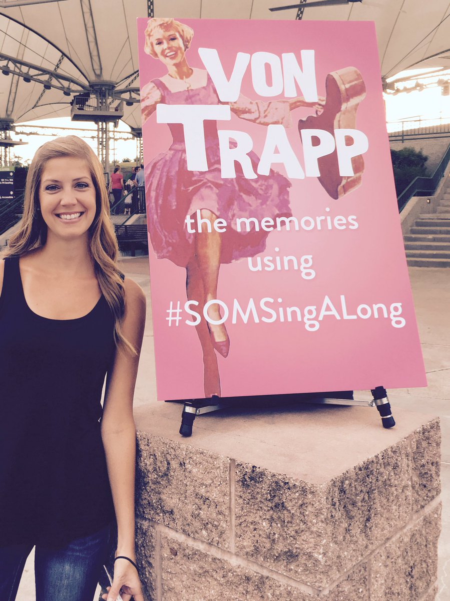 On a date night with my bride.
The missing Von Trapp?
#SOMSingALong