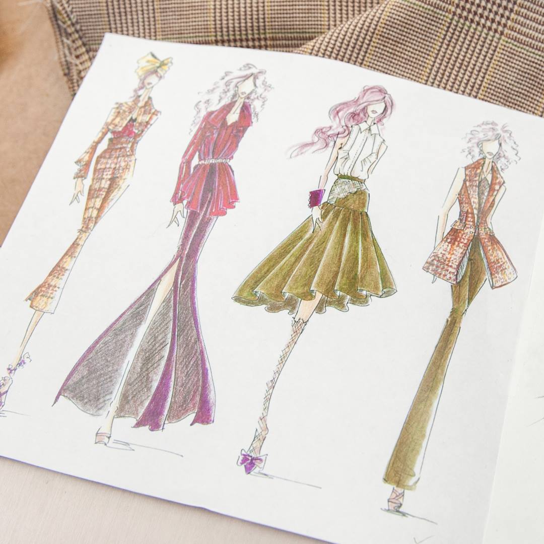 Learn to draw like a fashion designer at the "art of fashion