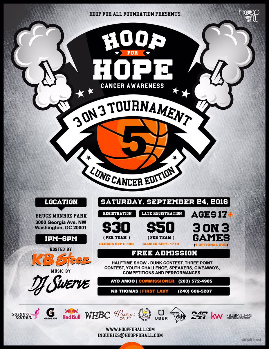 hoopforall's tweet photo. 4th Annual Hoop For Hope 2015 recap https://t.co/cQ52Ff8H5c #CureAllEdition... #Hoop4Hope5 up next https://t.co/txlLePtvHi