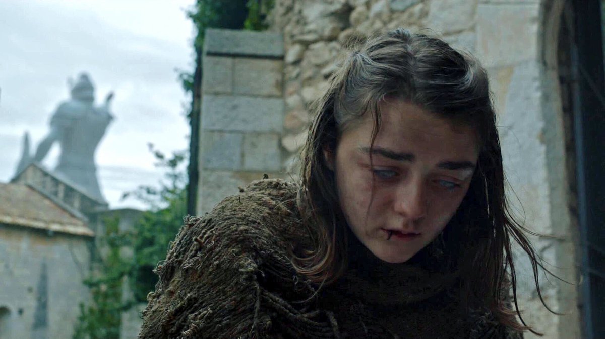 Game of Thrones 6.01 Arya Stark.