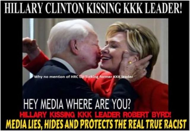 Remember when Hillary Clinton mourned for KKK mentor Robert Byrd?