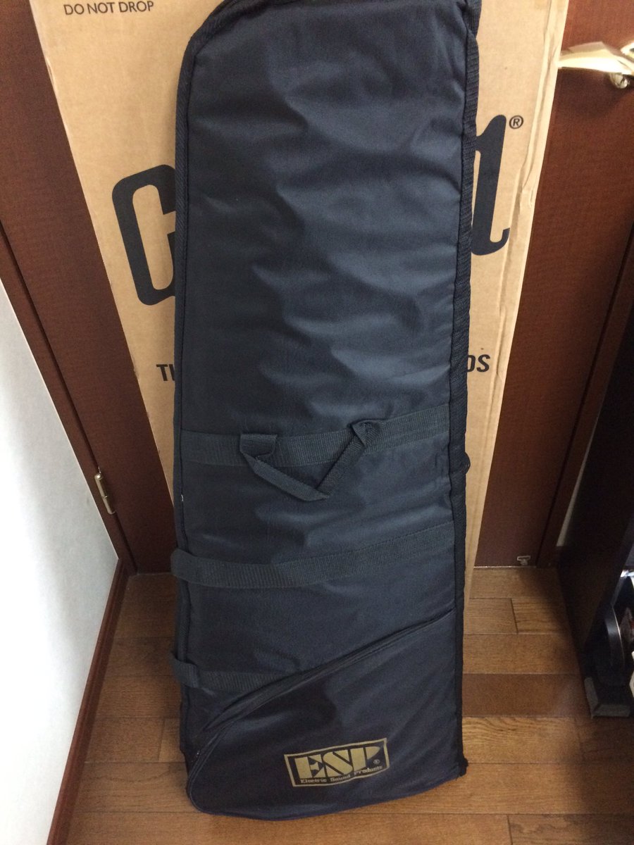 ling_kimagure's tweet photo. gibsonの箱で配送され、ESPのソフトケースに入っていたのは…そう、fenderUSAでした

my new gear…！！！！ https://t.co/eN4ZNl21fs