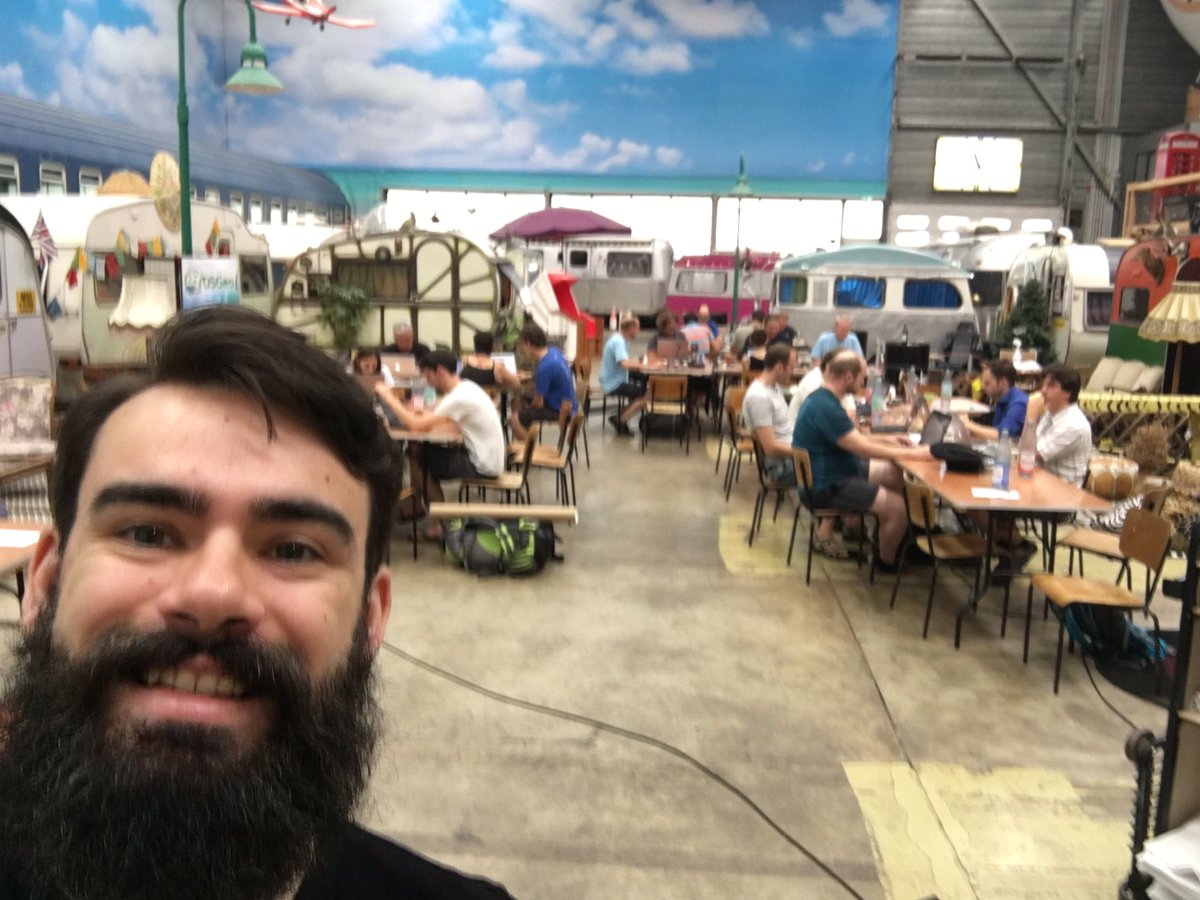 dvntucker's tweet image. Still sprinting at @foss4g! It was a marathon all along! #foss4g2016