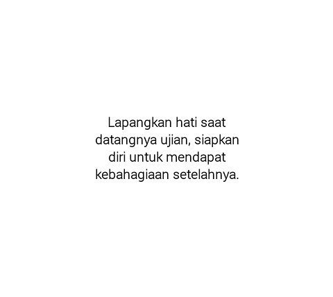 TerimakasihIBU's tweet photo. Lapangkan hati..

via @TeladanRasul https://t.co/Ur25dznVoE
