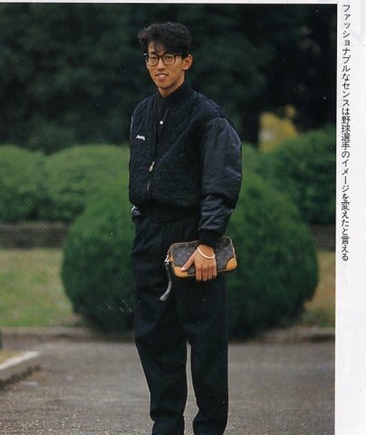 Jito Retoro Mode ちょっと昔のプロ野球選手の私服