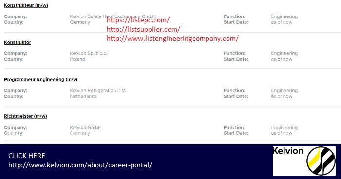 listepc's tweet image. kelvion
listepc.com/job.html