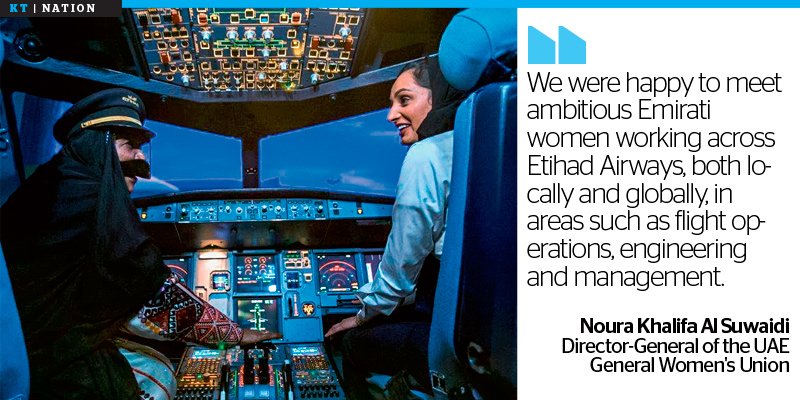 Emirati Women's Day: At @EtihadAirways, these women fly their dreams 
Details:  >> bit.ly/2br21Q2