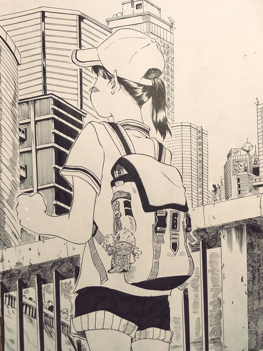 憧れの都会にテンションが上がる田舎女子。 