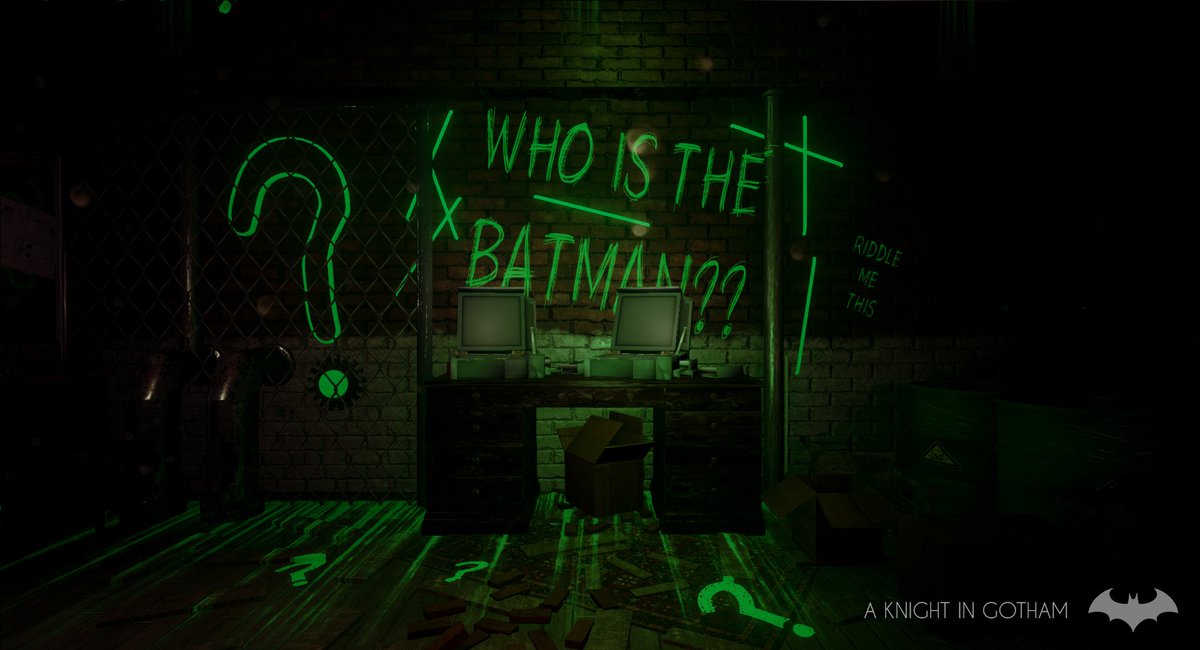 GerardLavery's tweet image. "A Knight In Gotham" created by myself and @GordonT_Sco  over the weekend using @UnrealEngine #gamedev #Batman