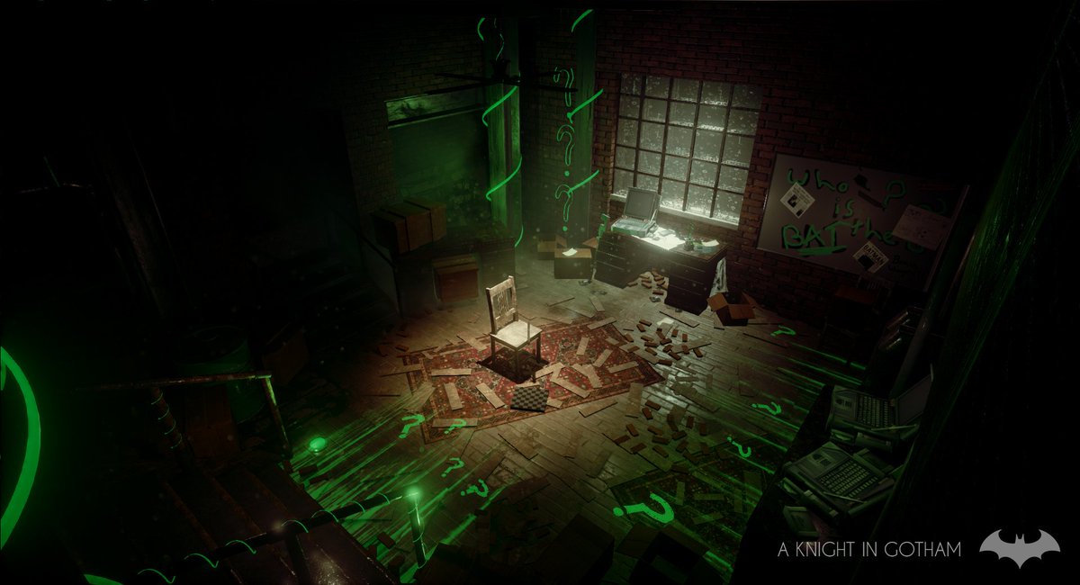 GerardLavery's tweet image. "A Knight In Gotham" created by myself and @GordonT_Sco  over the weekend using @UnrealEngine #gamedev #Batman