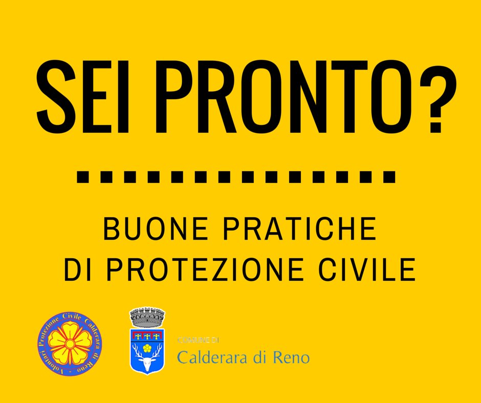ProCivCalderara's tweet photo. Conoscete il piano di #protezionecivile comunale? #seipronto #terremoto #calderaradireno https://t.co/MAF09s180B https://t.co/2tRUVZiZnu