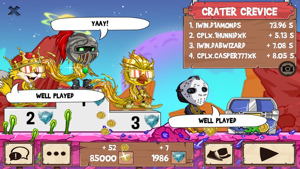 D1AMONDSFR2's tweet photo. I just beat a golden fox! #funrun2 #1HunnidXk #DABWIZARD #Casper777xK https://t.co/spN7Ig6KBy