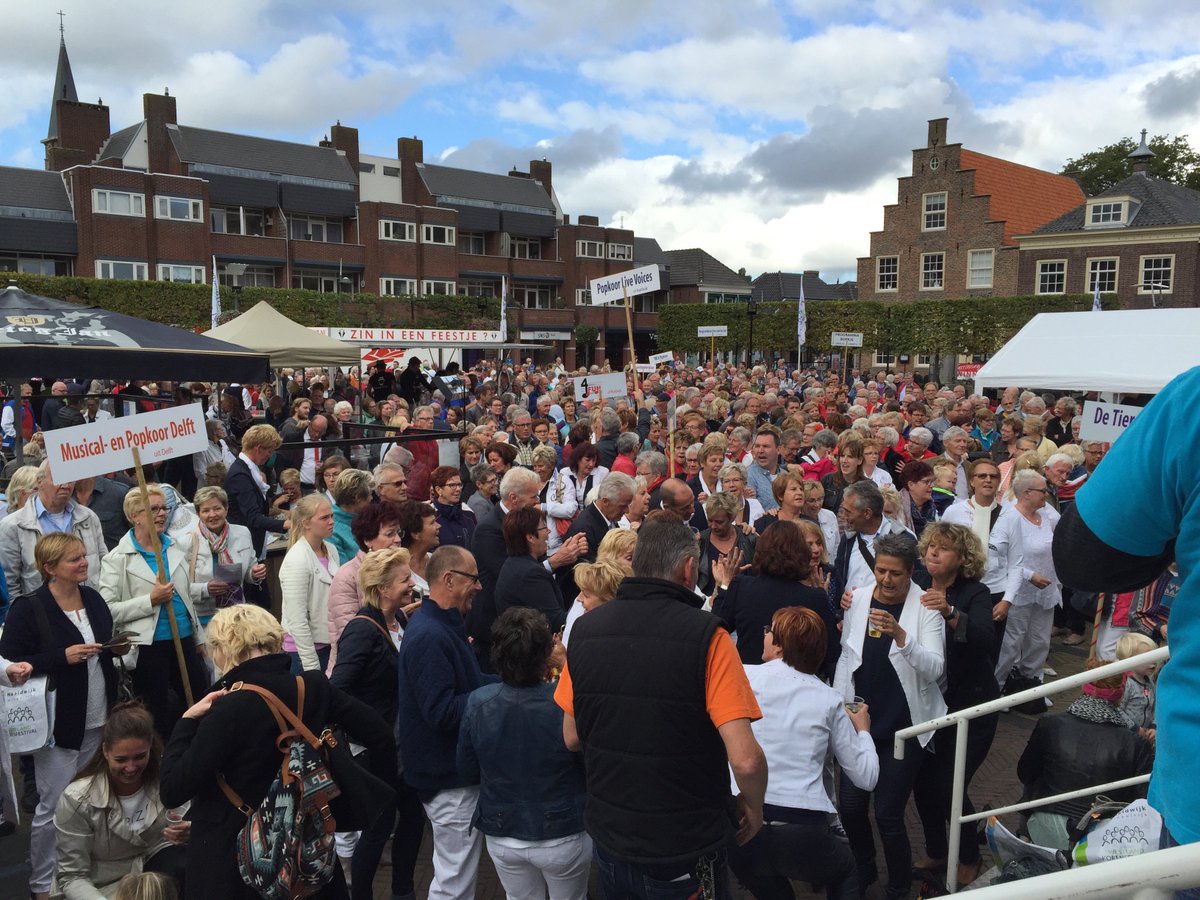 Zaterdag 17 september in Naaldwijk Westland koren festival.  16 koren. Voor alle publiek gratis.