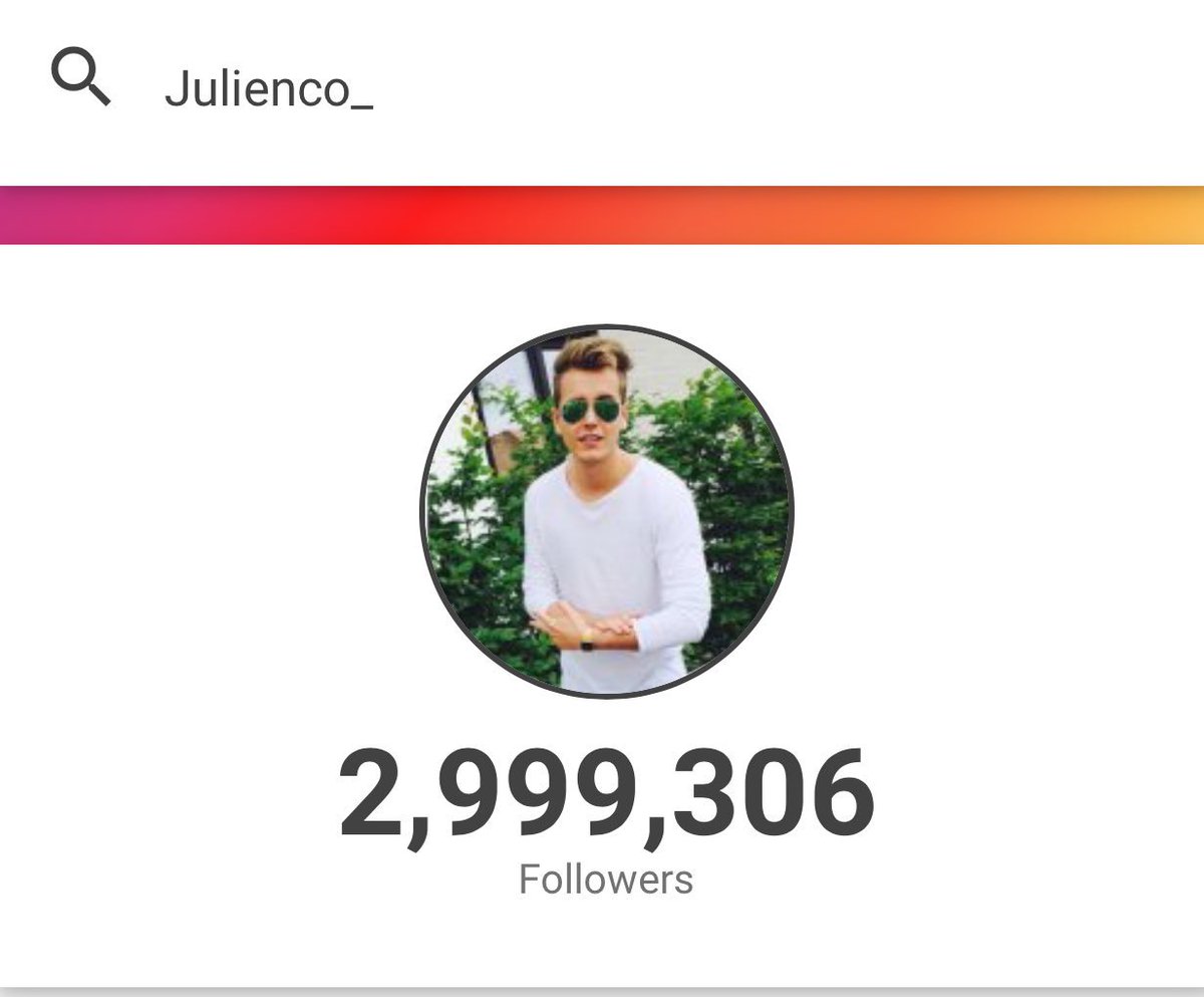 julienco_'s tweet image. Ach du grüne Neune 😳
Wir sind fast 3.000.000 auf 
Instagram 😳😳