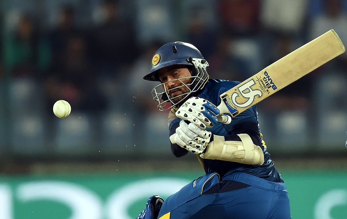 ICC's tweet photo. Sri Lanka bat first in Tillakaratne Dilshan's final ODI. Follow LIVE: https://t.co/6demGo36aA #SLvAus https://t.co/Li4qmCnSEC