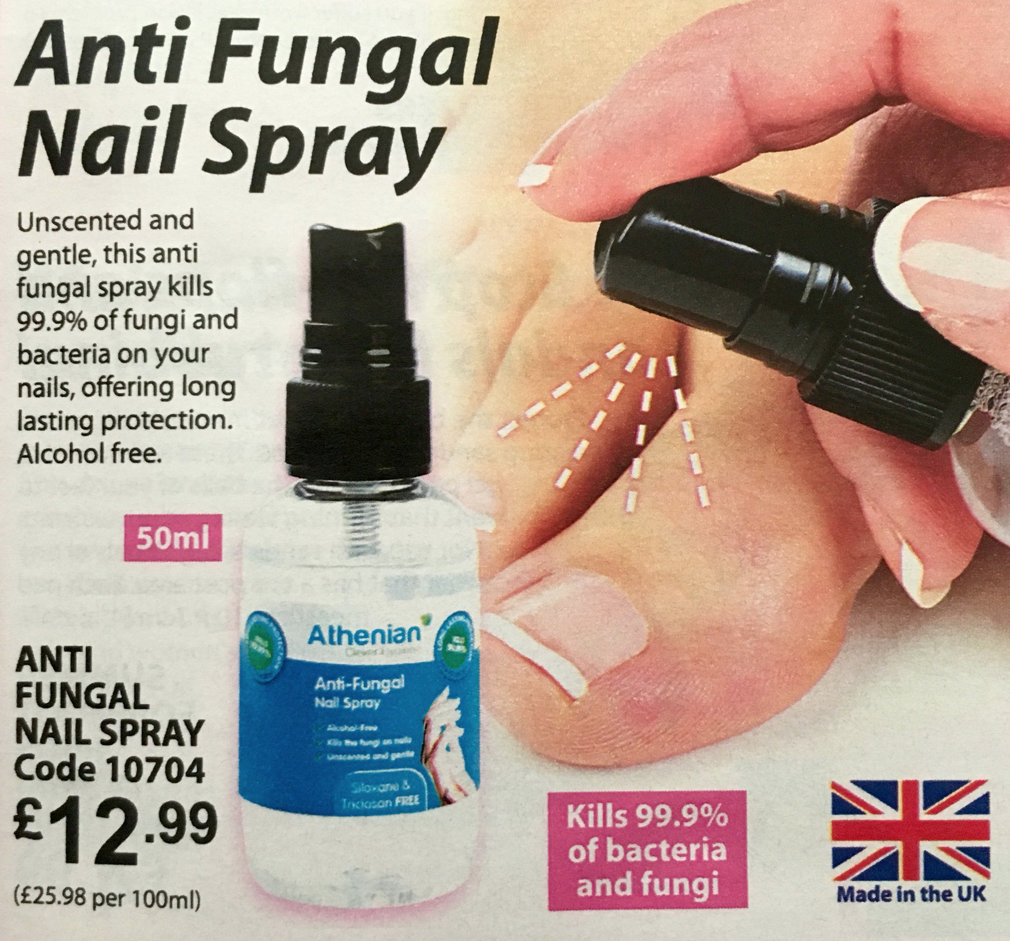 Athenian Hygiene on Twitter "Athenian Hygiene Anti Fungal Nail Spray