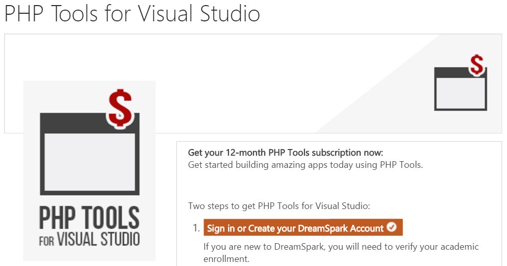 MSFTImagine's tweet image. Did you know #studentdevs can get started building apps today using PHP Tools? spr.ly/6018B2f3u #AppDev