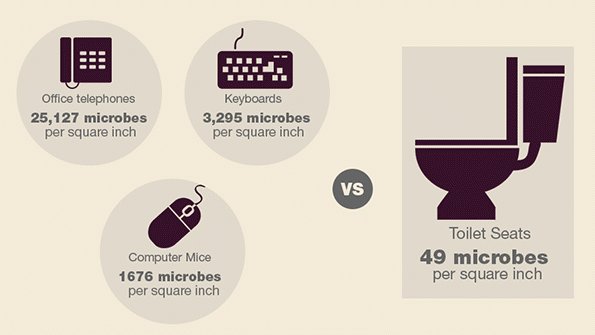 Germs in the Office: Do You Know Where Your Phone Has Been? [Infographic] hubs.ly/H047bKD0 by <a href="/EHSToday/">EHS Today</a>