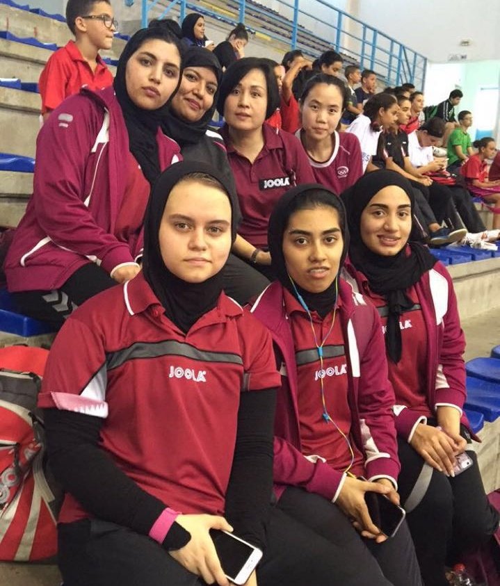 al_watanQatar's tweet photo. منتخبنا للسيدات يفوز بالميدالية الفضية في البطولة العربية لكرة الطاولة المقامة في #تونس
#قطر #الوطن https://t.co/t77Ob7VfGg