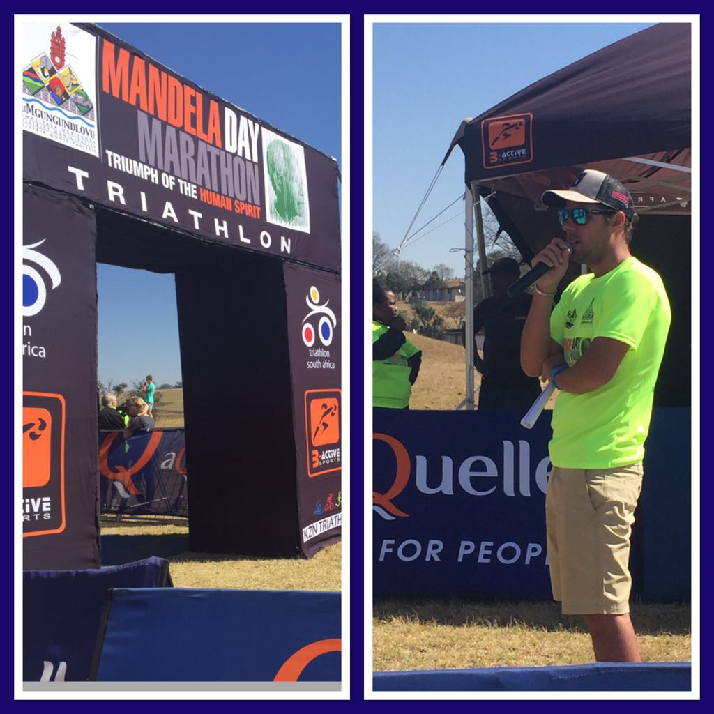 Another successful day of commentating at the <a href="/MandelaTri/">MandelaDay Triathlon</a>.Decided to go for the <a href="/SwissEyeSA/">SwissEyeSA</a> avenues this time around