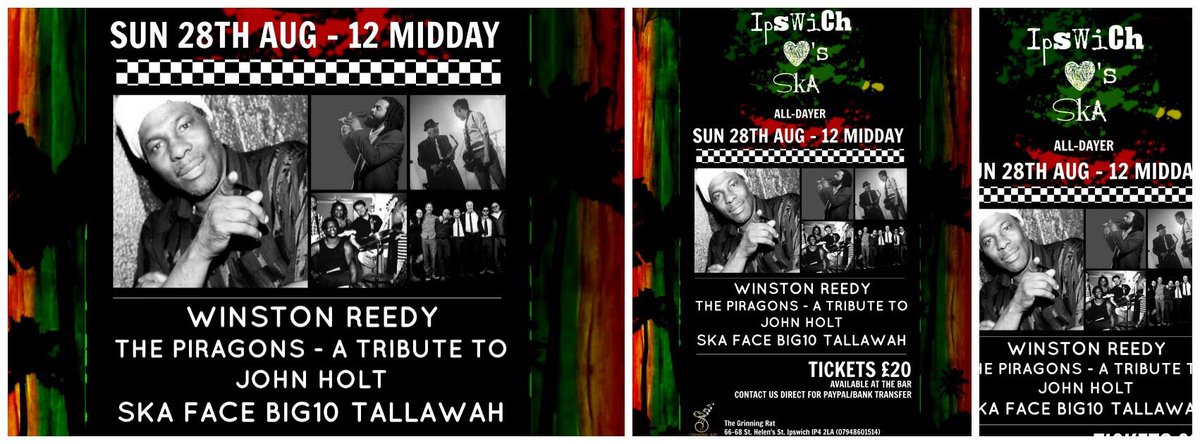 ......There are still some tickets left (limited) on the door so no need to miss out! 
Doors open 12 #rt