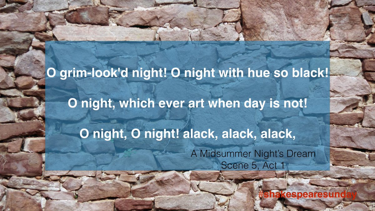 Theatre and Performance is this week's theme? Then surely, Bottom deserves a mention! #shakespearesunday