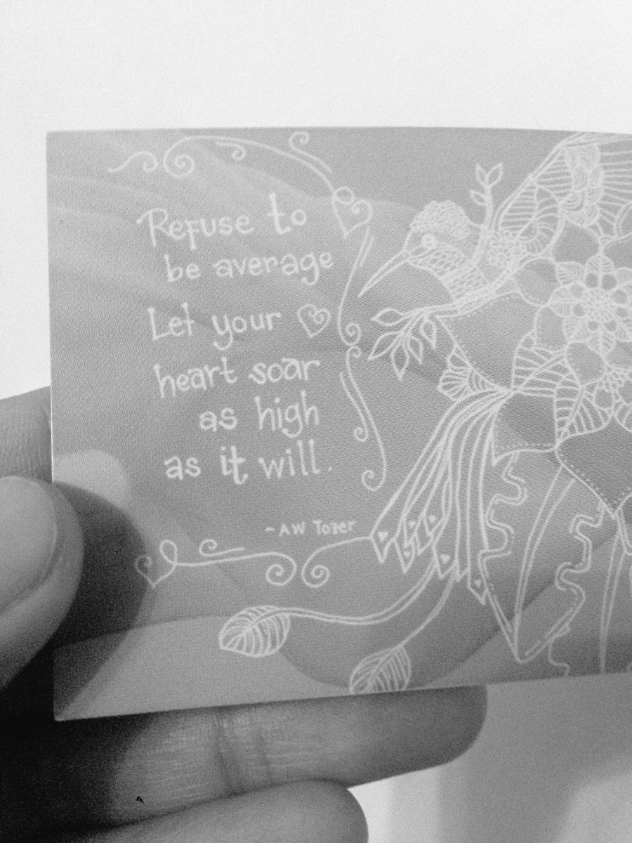 desscabs's tweet image. &quot;Refuse to be average.&quot; Yes Lord, take me, use me, send me. #NotTooLateToStart