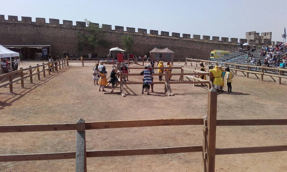 Impresionantes duelos entre los combatientes en la final del II Torneo Internacional de Combate Medieval