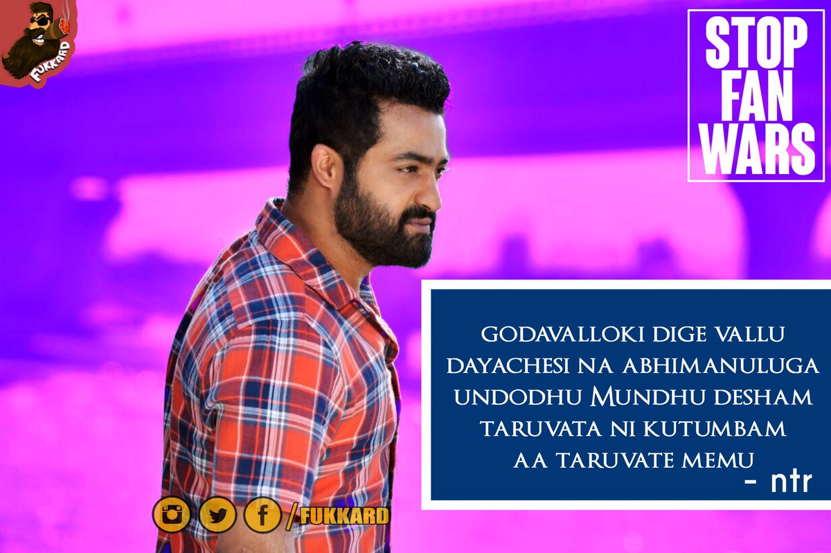 Rajagopal4545's tweet photo. #NTR 👌👌👌
#messageToFans https://t.co/Og6JYzwCT0