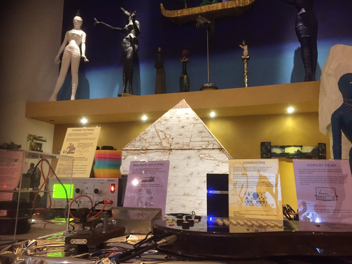 schoolofnoise's tweet photo. Today we are at the amazing @AndrewLoganAMW museum of sculpture celebrating its 25th anniversary #silversounds https://t.co/ZKTVX4Xidi