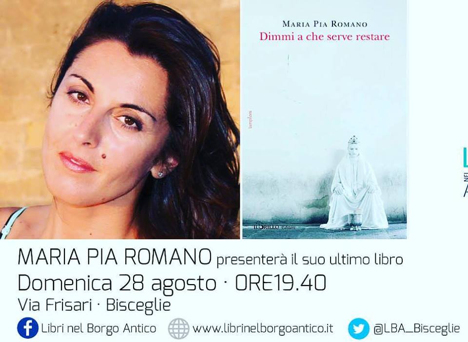 mariapiaromano's tweet photo. #dimmiacheserverestare 19,40 viaFrisari #LBA2016 @LBA_Bisceglie @dkekko75 @negrafanpuglia @Libreriamo @billyleggere https://t.co/ok1V2gzGn2
