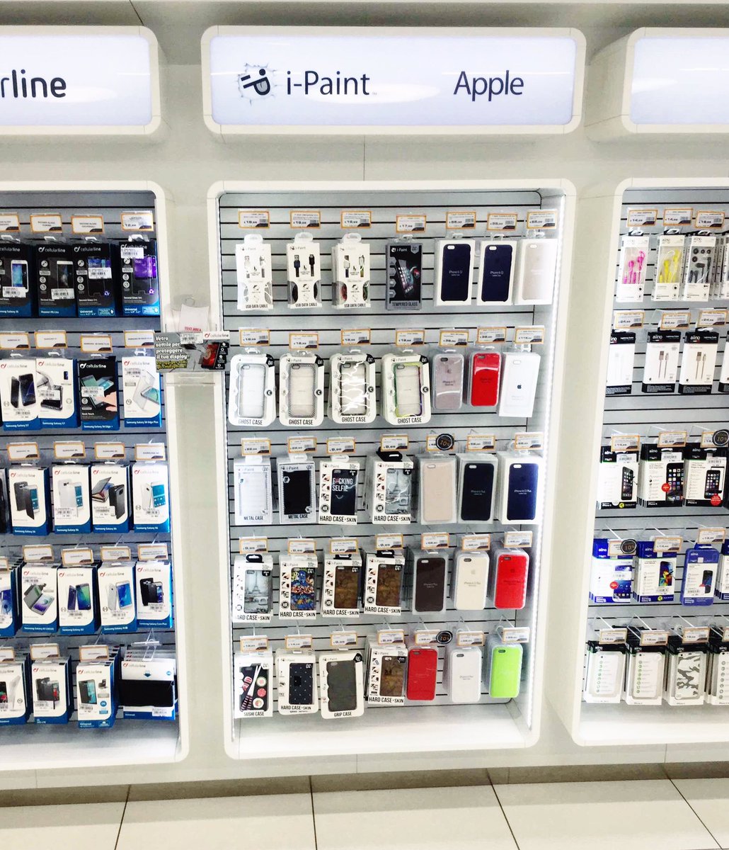 i-Paint in Malpensa Airport! #ipaint #apple #milano